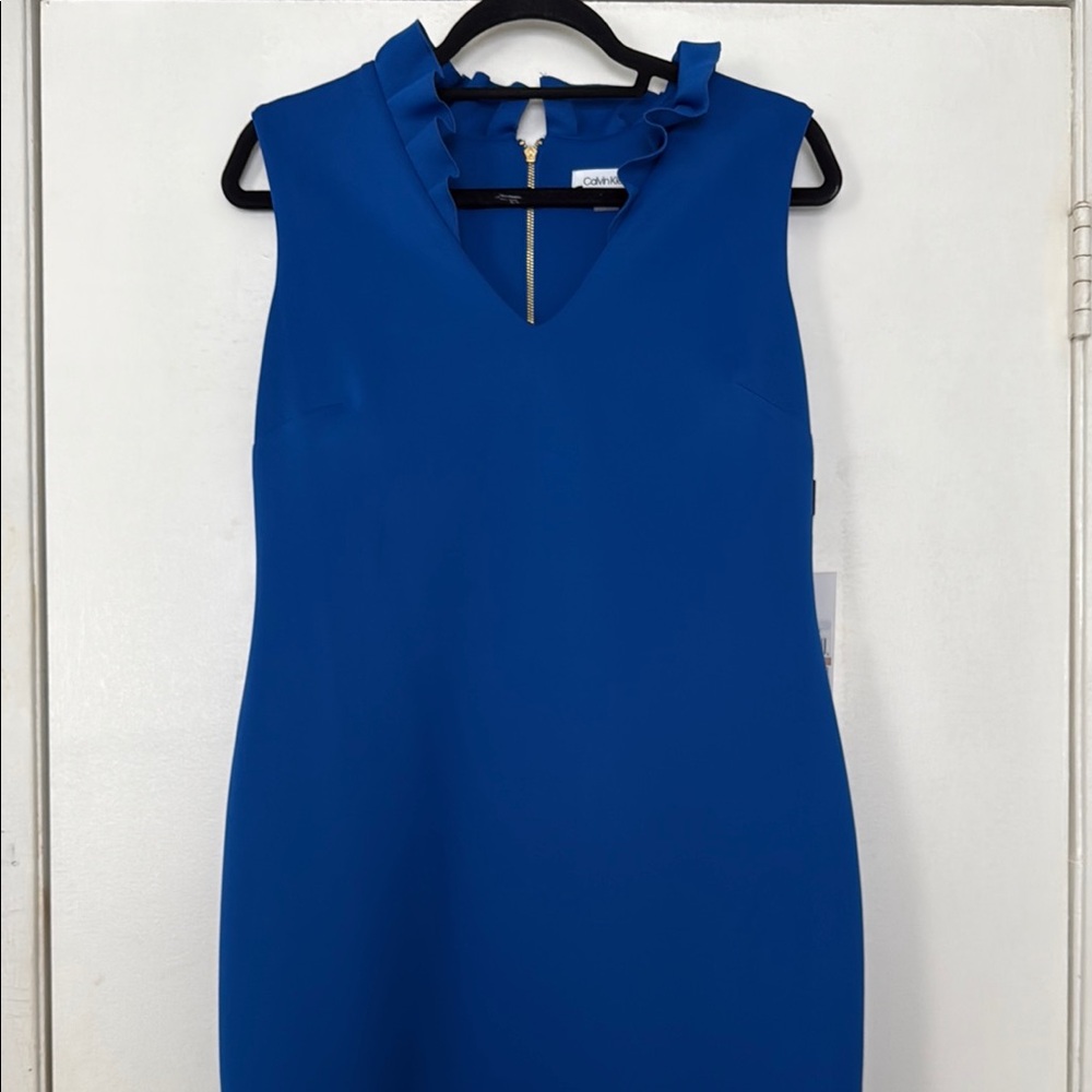Calvin Klein Cobalt Blue Dress